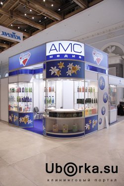 Выставочный стенд компании AMC МЕДИА
