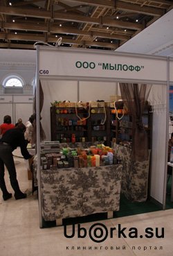 Выставочный стенд компании МЫЛОФФ