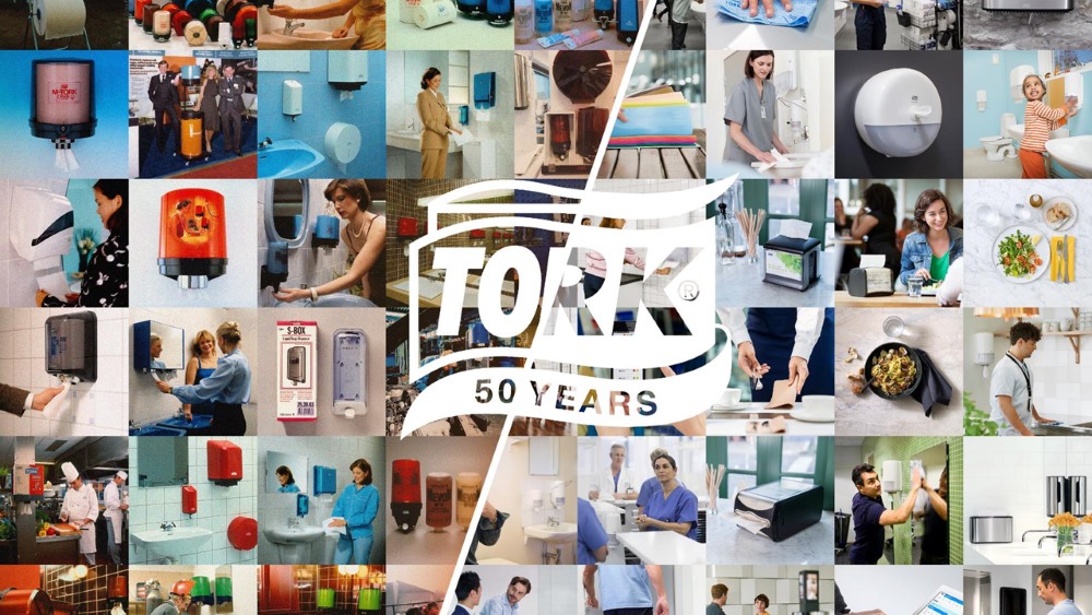 Торговая марка Tork в этом году отмечает свое 50-летие